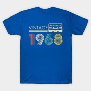 Vintage 1968 Limited Edition Cassette T-Shirt